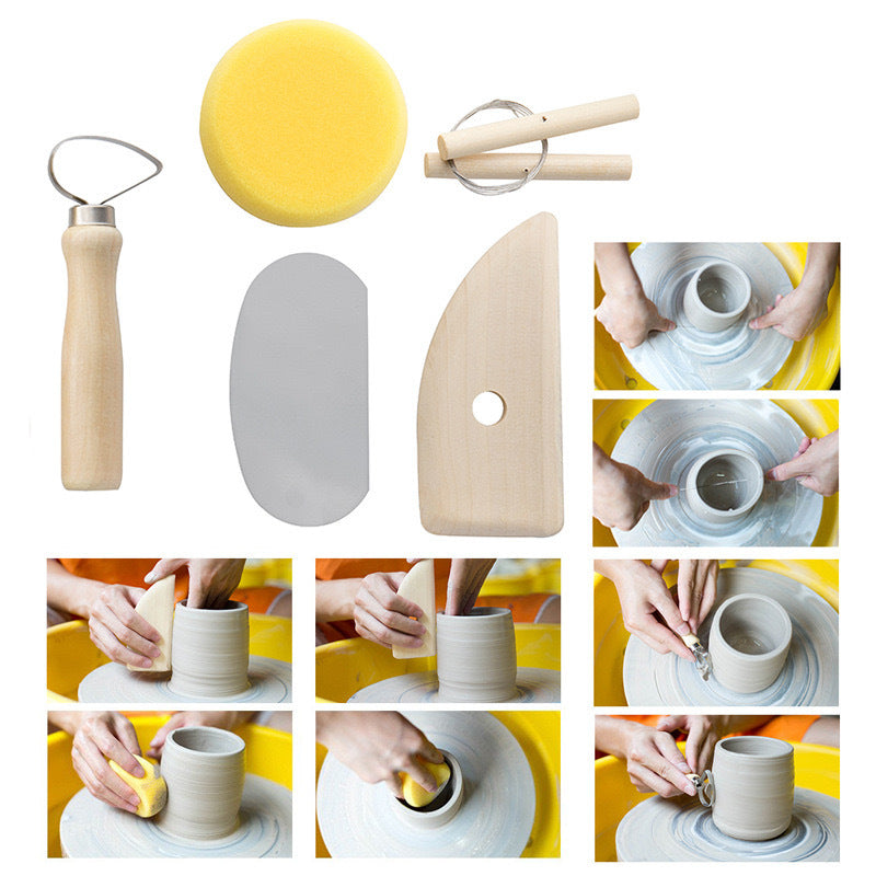 Modelling kit pottery tools - Eclay Studio