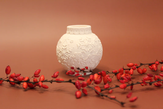 Snowflake Candle Holder | Handmade Home Decor